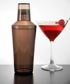 Outlet ⌛ Bars 16oz 3 Piece Plastic Shakers ⭐ -Bars Sales Shop 16oz 3 piece plastic shakers smoke main 800x