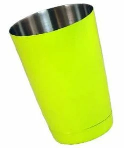 Best Pirce 🎉 Bars NEON 16oz. Weighted Shaker Tins 🧨 -Bars Sales Shop 16oz neon yellow shaker 800x