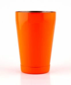 Coupon 😉 Bars 18 Oz. Weighted Cocktail Shaker Tin - Neon Orange 👏