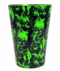 New ๐ Bars Cocktail Shaker Tin - 18oz Weighted - NEON GREEN Evil ๐คฉ