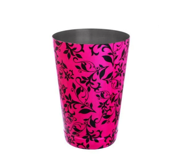 Top 10 ๐ Bars Cocktail Shaker Tin - 18oz Weighted - Pink Swirl ๐ 3 Top 10 ๐ Bars Cocktail Shaker Tin - 18oz Weighted - Pink Swirl ๐ - Image 3