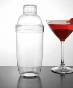 Promo ✨ Bars 3 Piece Clear Plastic Mixing Shakers 🧨 -Bars Sales Shop 24oz 3 piece clear plastic mixing shaker 00 main 800x