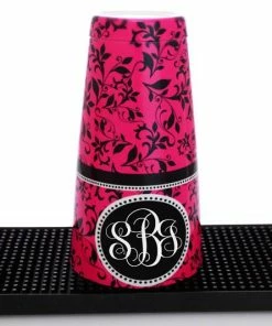Cheap ๐ Bars Monogram Pink Swirls Cocktail Shaker Tin - 28 Oz Weighted - ADD YOUR NAME โจ 8 Cheap ๐ Bars Monogram Pink Swirls Cocktail Shaker Tin - 28 Oz Weighted - ADD YOUR NAME โจ -Bars Sales Shop 28 oz pink swirl custom tin facing down 800x