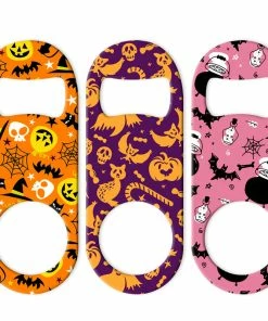 Top 10 👍 Bars 🎃 Halloween Pattern Mini Bottle Openers - Sold In Packs Of 3 Or Individually ❤️