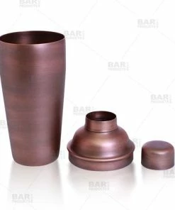 Best reviews of 🔥 Bars BarConic® 3 Piece Cocktail Shaker With Antique Finish 24oz. ✔️ -Bars Sales Shop 3pc 14oz antique finished shaker 1 800x