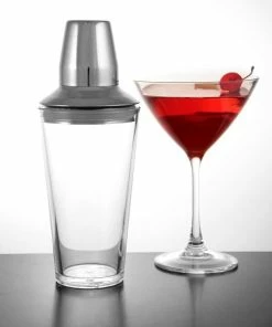 Cheap ⭐ Bars 3 Piece Plastic Shaker With Stainless Steel Mid Section ⌛ -Bars Sales Shop 3pc plastic mixing glass stainless steel strainer clear main 1b19370e 98cc 4d09 9b11 37ee560e6ee8 800x