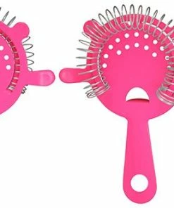 New 😀 Bars Powder 🧥 Coated 4 Prong Strainer - NEON ❤️ -Bars Sales Shop 4 prong neon cocktail strainer pink 800x