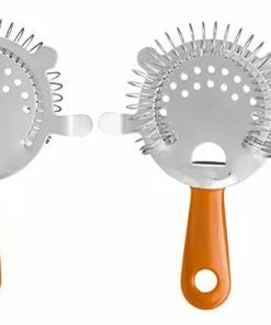 Best deal โญ Bars Vinylworks 4 Prong Strainers ๐ 12 Best deal โญ Bars Vinylworks 4 Prong Strainers ๐ -Bars Sales Shop 4 prong vinylworks cocktail strainer orange 1 800x