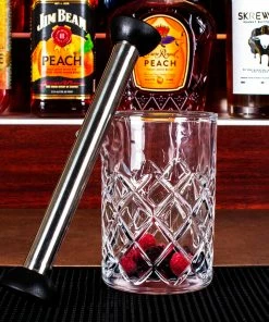 Cheap 😀 Bars BarConic® Stainless Steel Double Head Muddler 🎁 -Bars Sales Shop BarConic Double Head SS Muddler scene1 800x