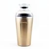 Best Sale 🤩 Bars Double Wall Vacuum Insulated Cocktail Shaker - 17 Ounce - Gold Sparkle ⌛