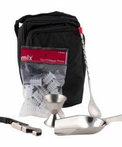 New 💯 Bars Bartender's Tote – Stainless Steel - 6 Piece Set ⌛