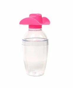 Deals 🎁 Bars Plastic Cowboy Hat Cocktail Shakers - 16 Ounce - Color Options 🔥 -Bars Sales Shop SH COWBOY PINK Main BS 800x