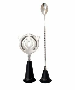 Bars Sales Shop 10 Best deal ❤️ Bars Final Touch Spoon & Strainer With Built-In Jiggers Set ⌛