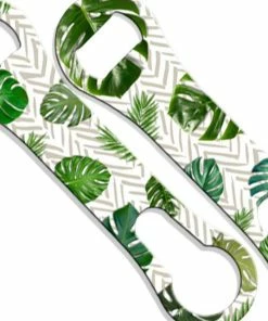 Coupon 🔥 Bars Monstera Design V-Rod® Bottle Opener 💯