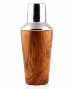 New 🎁 Bars Wood Grain Shaker Set - 3 Piece - 20 Oz ✔️