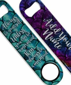 Best Pirce 😉 Bars ADD YOUR NAME SPEED Bottle Opener – Mermaid 🤩
