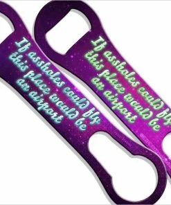 Top 10 🔔 Bars "Flying A$$holes" Kolorcoat V-Rod® Bottle Opener 💯