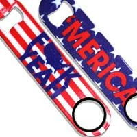 Brand new 😍 Bars 'Merica F*#K Yeah Glitter Kolorcoat™ Speed Bottle Opener 🔥 4 Brand new 😍 Bars 'Merica F*#K Yeah Glitter Kolorcoat™ Speed Bottle Opener 🔥 - Image 4