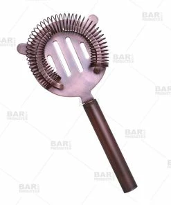 Discount ❤️ Bars BarConic® Copper Hawthorne Strainer With Antique Finish 🛒