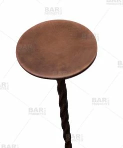Best Pirce 👍 Bars BarConic® Copper Bar Spoon - 11" With Disk - Antique Finish 🌟 -Bars Sales Shop antique bar spoon with disk 800x