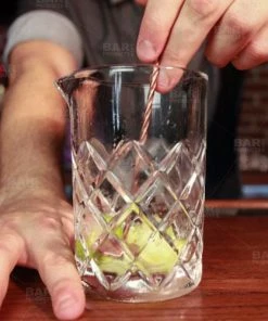 Best Pirce 👍 Bars BarConic® Copper Bar Spoon - 11" With Disk - Antique Finish 🌟 -Bars Sales Shop antique barspoon w disk muddling 800x