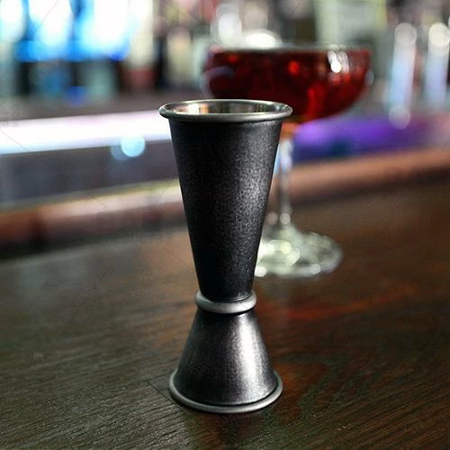 Hot Sale 😉 Bars BarConic® Japanese Jigger 25/50 - Antique Silver 😀 2 Hot Sale 😉 Bars BarConic® Japanese Jigger 25/50 - Antique Silver 😀 - Image 2