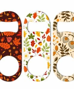 Best deal 🧨 Bars Autumn Pattern Mini Bottle Openers - Sold In Packs Of 3 Or Individually ❤️