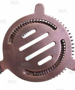 Discount ❤️ Bars BarConic® Copper Hawthorne Strainer With Antique Finish 🛒 -Bars Sales Shop back of antique strainer 800x
