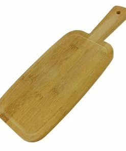 Brand new 🛒 Bars Bamboo Cutting Paddle - With Juice Border - Mini 😍