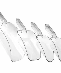Wholesale 🌟 Bars BarConic® Clear Plastic Ice Scoops 🎉