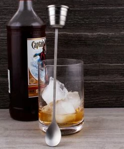 Brand new 😉 Bars Multi Level Jigger Spoon - BarConic® 👍 -Bars Sales Shop barconic mulit level jigger scene1 800x