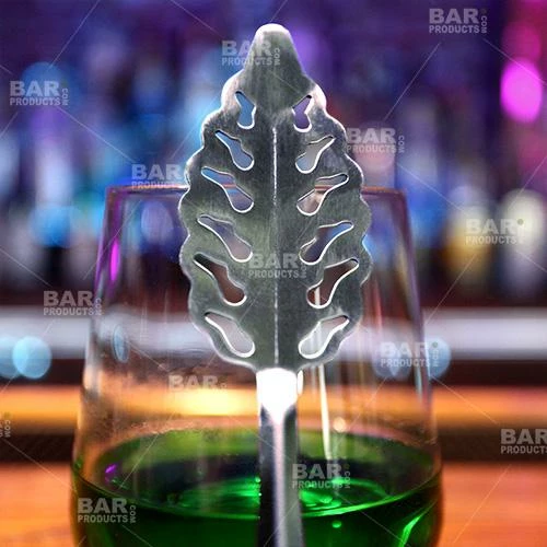 Outlet 😀 Bars BarConic® Stainless Steel Absinthe Spoon - Leaf Design 🎉 4 Outlet 😀 Bars BarConic® Stainless Steel Absinthe Spoon - Leaf Design 🎉 - Image 4