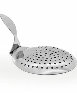 Promo 🌟 Bars BarConic® Julep Strainer - Stainless Steel With Curved Handle ✨