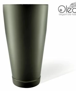 Coupon 🤩 Bars Olea™ Gunmetal Black Cocktail Shaker - 28oz Weighted 🤩