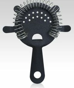 Wholesale ๐ Bars 4 Prong Strainer - Black โGripโ ๐ฅฐ 5 Wholesale ๐ Bars 4 Prong Strainer - Black โGripโ ๐ฅฐ -Bars Sales Shop black grip cocktail strainer web 2 800x