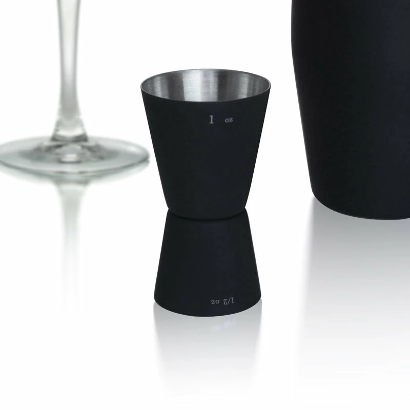 Cheapest 🤩 Bars BarConic® Black Matte Double Sided Jigger - 1/2 Oz. X 1 Oz. 👏 3 Cheapest 🤩 Bars BarConic® Black Matte Double Sided Jigger - 1/2 Oz. X 1 Oz. 👏 - Image 3