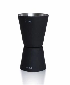 Cheapest 🤩 Bars BarConic® Black Matte Double Sided Jigger - 1/2 Oz. X 1 Oz. 👏