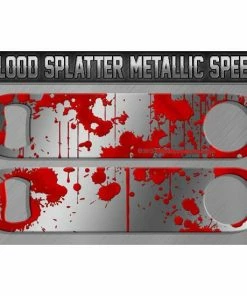 Budget ✨ Bars Blood Splatter Metallic Speed Opener 🥰