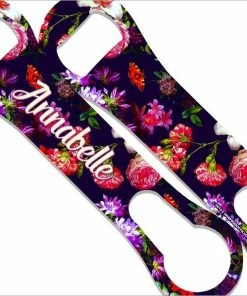 Brand new ⌛ Bars "ADD YOUR NAME" V-ROD® Bottle Opener – Floral Wallpaper – Several Color Options 🧨 -Bars Sales Shop bottle opener v rod add your name customize floral wallpaper different purple options custom 800x