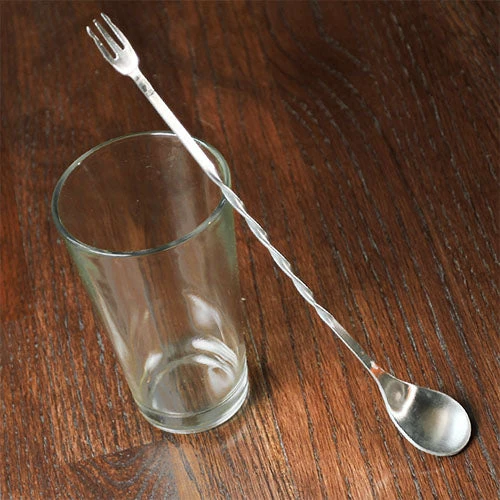 Discount ๐งจ Bars Bar Spoon 11.25" Fork Tip โจ 2 Discount ๐งจ Bars Bar Spoon 11.25" Fork Tip โจ - Image 2