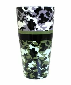 Best Pirce 🤩 Bars Printed Cocktail Shaker Tin - Camo - 28 Ounce Weighted 👍