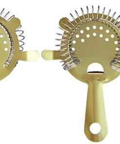 Cheapest 👏 Bars Powder 🧥 Coated 4 Prong Strainer 😀 -Bars Sales Shop candy coated 4 prong gold cocktail strainer 800x
