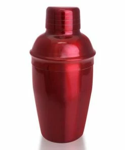 Budget ✔️ Bars BarConic™ 12 Ounce 3-Piece Cocktail Shaker, 🍬 Candy Red 🤩 -Bars Sales Shop candy red 3pc cocktail shaker 1 800x