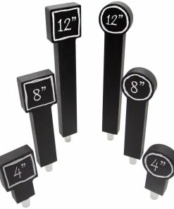 Discount ✨ Bars Chalkboard Wooden Tap Handles - 2 Styles In 3 Sizes 🎉