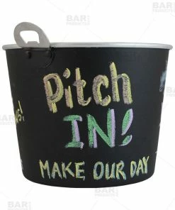 New ✨ Bars Chalkboard Backboard For Tip Bucket - With Bell ✔️ 9 New ✨ Bars Chalkboard Backboard For Tip Bucket - With Bell ✔️ -Bars Sales Shop chalkboard tip bucket opener 1 800x