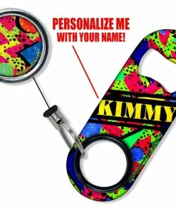 Budget 🎁 Bars Add Your Name - Mini Bottle Opener With Retractable Reel - Colorful Elements 🔔 -Bars Sales Shop colorful elements reel opener set 1 800x