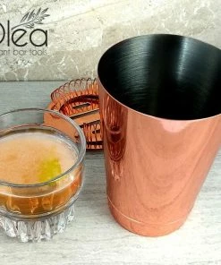 Hot Sale 🤩 Bars Olea™ 16oz Weighted Cocktail Shaker - Copper Plated 💯 -Bars Sales Shop copper cocktail shaker 16oz olea bpc 5 800x
