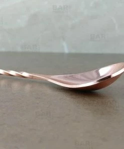 Flash Sale ⌛ Bars BarConic® Professional Grade - Copper Plated Bar Spoon W/ Muddler Tip - 40cm 🎁 -Bars Sales Shop copper muddler bar spoon bpc1 800x