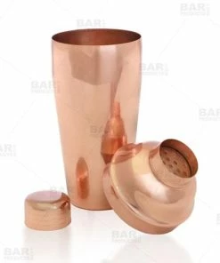 Best reviews of ⌛ Bars BarConic® 3 Piece Copper Plated Shaker Set - 24 Oz 🎁 -Bars Sales Shop copper plated 3piece cocktail shaker 800x