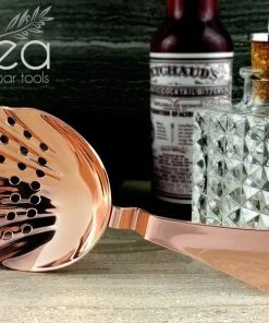 Promo 🛒 Bars Olea™ Shell Julep Cocktail Strainer (Copper Plated) 🧨 -Bars Sales Shop copper plated shell strainer olea bpc 1 800x
